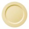 Smarty Had A Party 10" Matte Bright Yellow Round Disposable Plastic Dinner Plates (120 Plates), 120PK 4850Y-CASE - alternate 2